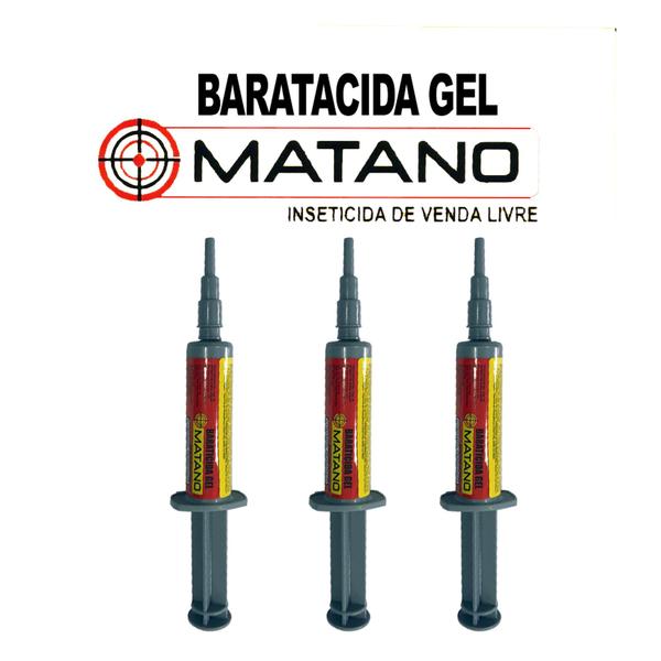 Imagem de Gel Mata Baratas - Matano - Isca Atrativa Gel Eficaz - Cartela com 10 Unidades