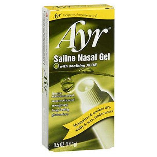 Imagem de Gel nasal salino calmante Aloe 0,5 oz por Ayr (pacote com 4)