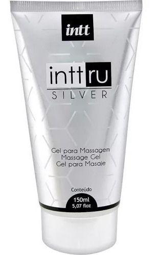 Imagem de Gel Para Massagem Intt Ru Silver Super Deslizante 150g Intt