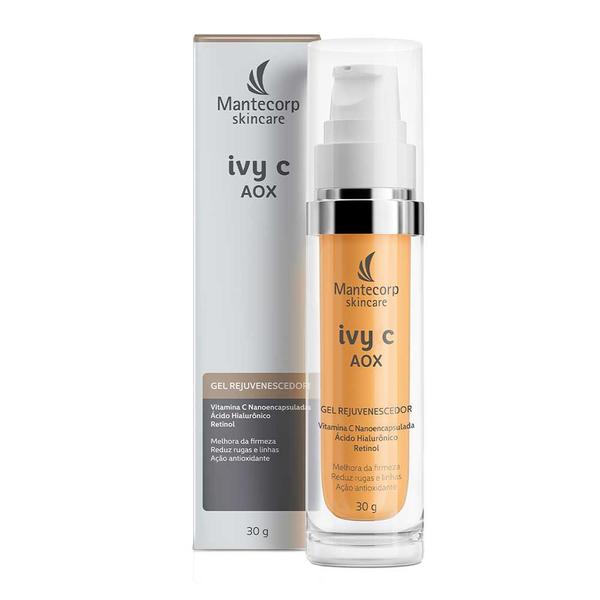 Gel Rejuvenescedor Facial Mantecorp - Ivy C Aox - Mantecorp Skincare Gel Rejuvenescedor Facial Mantecorp - Ivy C Aox - Mantecorp Skincare