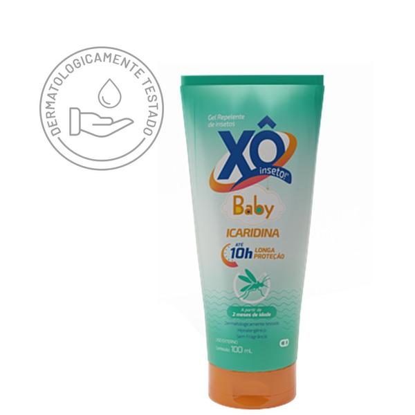 Imagem de Gel Repelente Insetos Bebê Baby 10h Proteção Xô Inseto 100ml