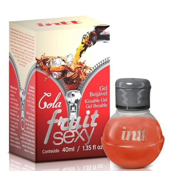 Imagem de Gel Térmico Comestivel Beijável Sabor Cola 40ml Fruit Sexy