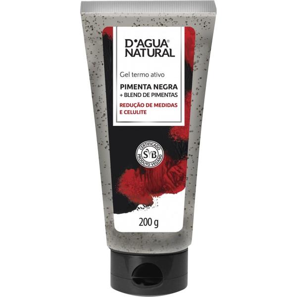 Imagem de Gel termoativo pimenta negra+blend pimentas 200g dagua natural