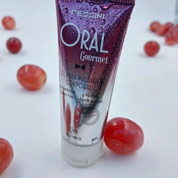 Imagem de Gel UVA Oral Gourmet Beijável Intimo Sensual Pessini 35ml