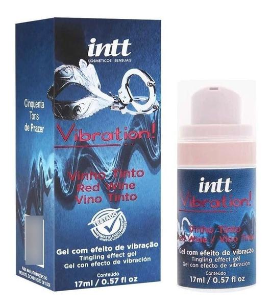 Imagem de Gel Vibration Vinho Tinto 50 Tons 17ml