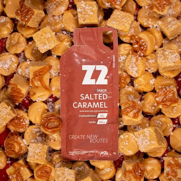 Imagem de Gel Z2 40g Sabor Salted Caramel Kit com 5 Sachês