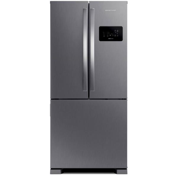 Imagem de Geladeira Brastemp BRO85AK Frost Free French Door A+++ 554L Inox 110V BRO85AKANA