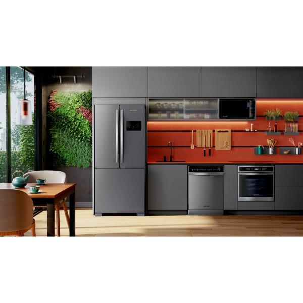 Imagem de Geladeira Brastemp BRO85AK Frost Free French Door A+++ 554L Inox 110V BRO85AKANA