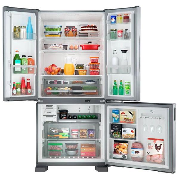 Imagem de Geladeira Brastemp BRO85AK Frost Free French Door A+++ 554L Inox 220V BRO85AKBNA