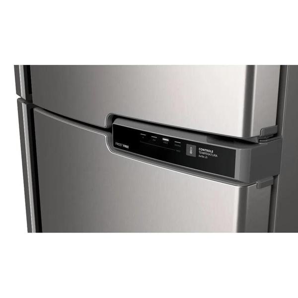 Imagem de Geladeira Brastemp Frost Free Duplex 375L BRM44HK Cor Inox