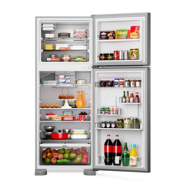 Imagem de Geladeira Brastemp Frost Free Duplex A+++ 463 litros cor Inox com Fresh Box e Cold Room - BRM55FK