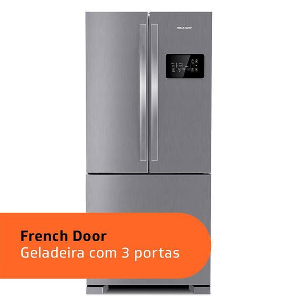 Imagem de Geladeira Brastemp Frost Free French Door A+++ 554 litros BRO85AK