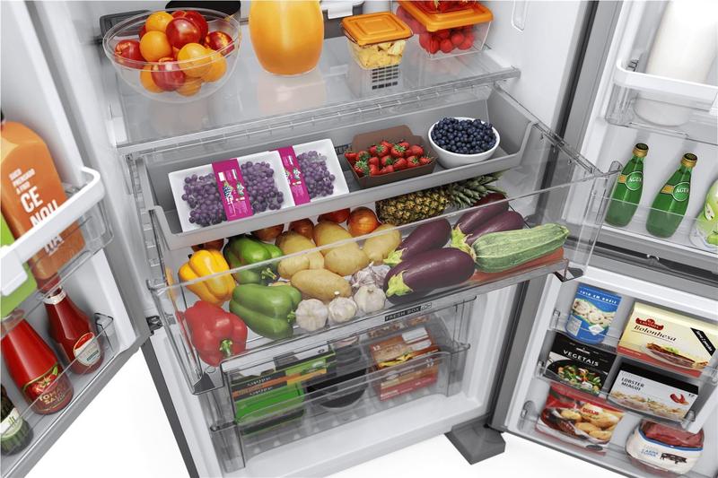 Imagem de Geladeira Brastemp Frost Free French Door A+++ 554 litros Cor Inox - BRO85AK