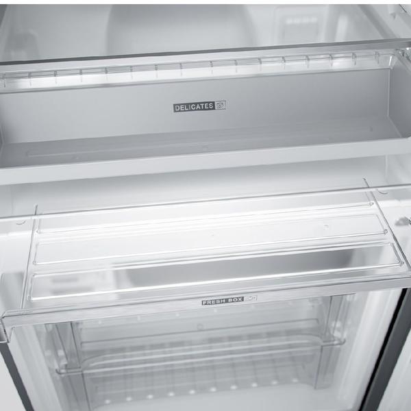 Imagem de Geladeira Brastemp Frost Free Side Inverse 3 Portas A+++ 554 litros cor Inox - BRO85AK