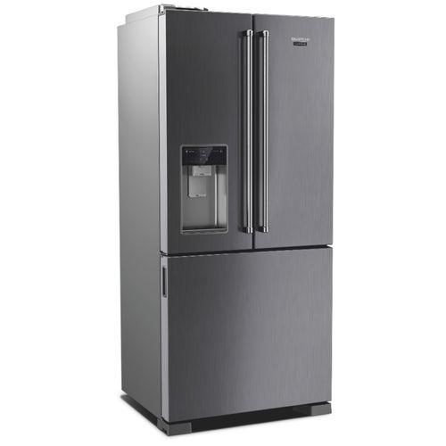 Imagem de Geladeira Brastemp Gourmand Frost Free French Door 515L Inox 110V BRH86ARANA