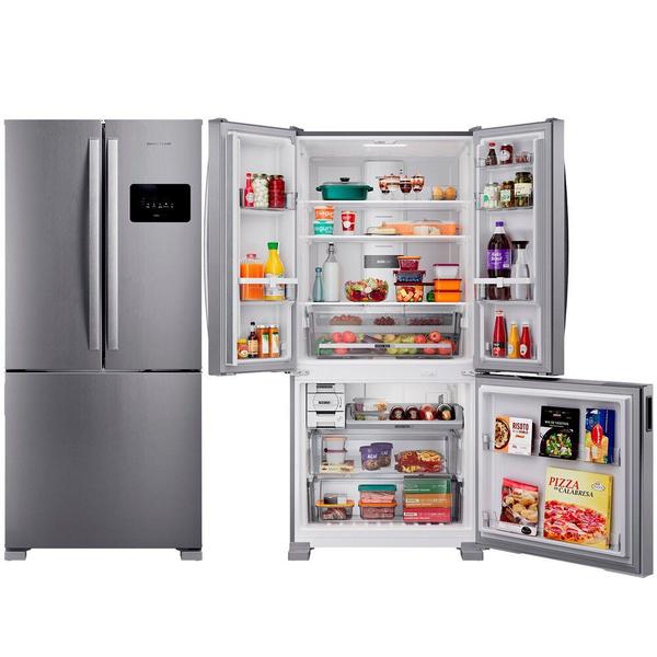 Geladeira BRO85MK 559 Litros Frost Free French Door Brastemp
