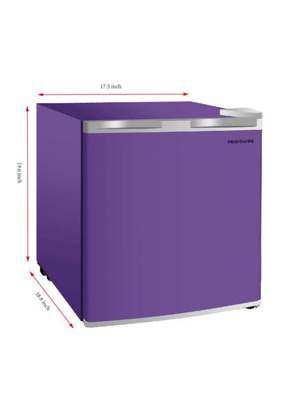 Imagem de Geladeira compacta Frigidaire EFR115-PURPLE 45L com freezer roxo