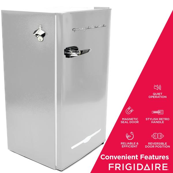 Imagem de Geladeira compacta Frigidaire Retro 3,2 pés cúbicos com resfriador Moonbeam