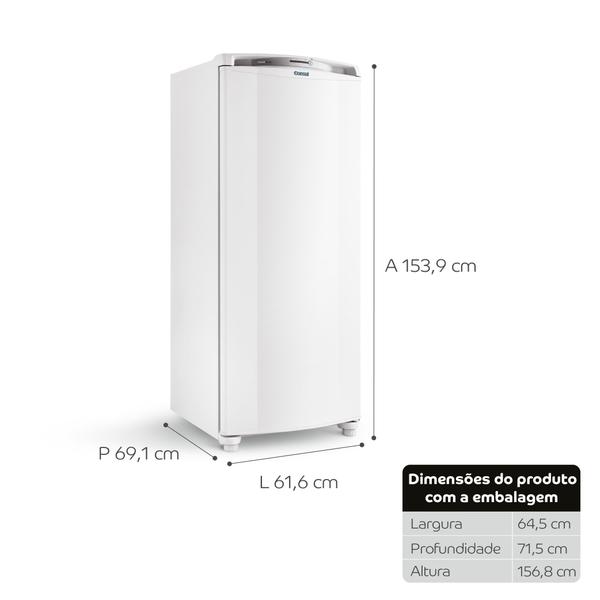 Imagem de Geladeira Consul Frost Free 300 litros Branca com Freezer Supercapacidade - CRB36AB