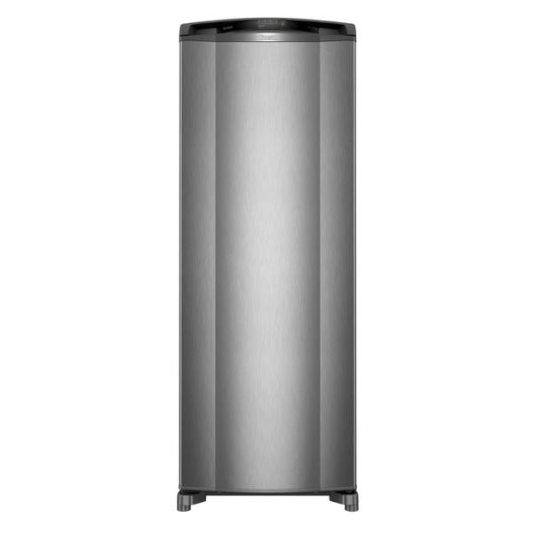 Geladeira Consul Frost Free 342 litros cor Inox com Gavetão Hortifruti - CRB39AK Geladeira Consul Frost Free 342 litros cor Inox com Gavetão Hortifruti - CRB39AK