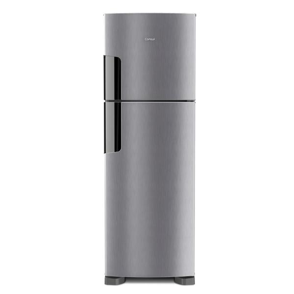 Geladeira Consul Frost Free Duplex 386 litros com Altura Flex cor Inox CRM44AK Geladeira Consul Frost Free Duplex 386 litros com Altura Flex cor Inox CRM44AK