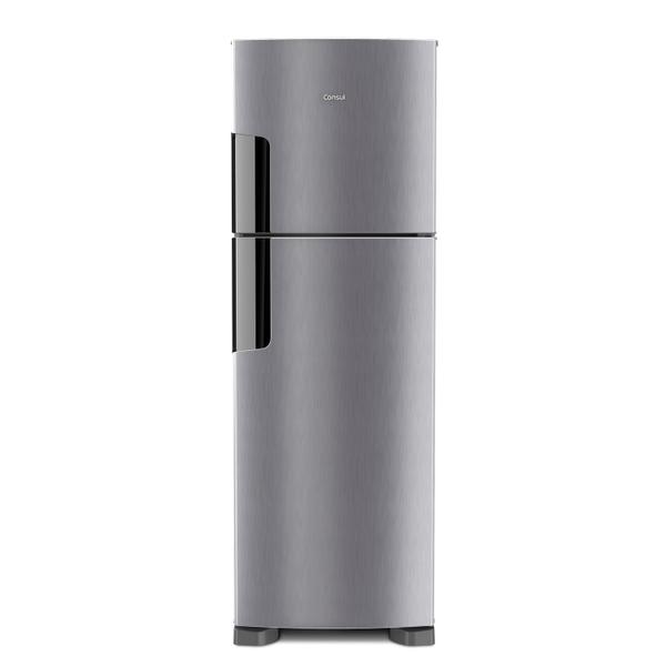 Geladeira Consul Frost Free Duplex 386 Litros com Altura Flex Cor Inox - CRM44AK Geladeira Consul Frost Free Duplex 386 Litros com Altura Flex Cor Inox - CRM44AK