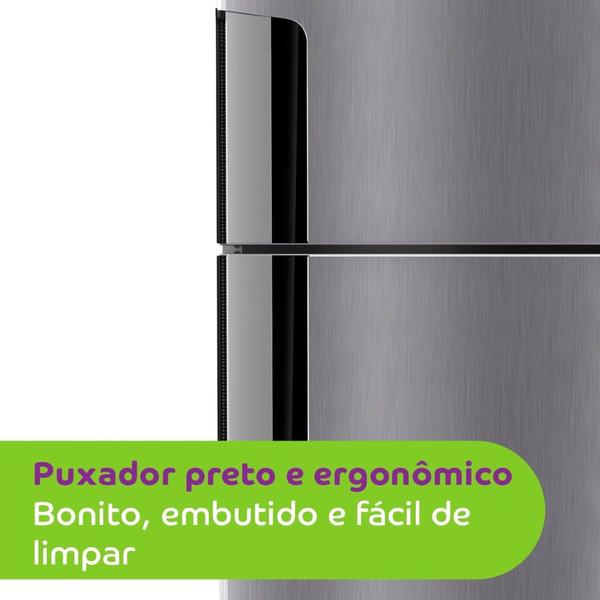 Imagem de Geladeira Consul Frost Free Duplex 386 litros com Altura Flex cor Inox CRM44AK