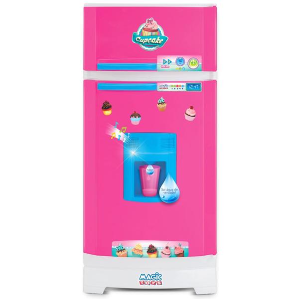 Imagem de Geladeira Cupcake Sai Água C/ Luz E Som 8055 - Magic Toys