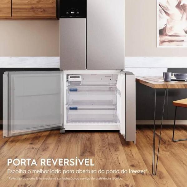 Imagem de Geladeira Electrolux 590 Litros IM8S Inverter Frost Free Inox