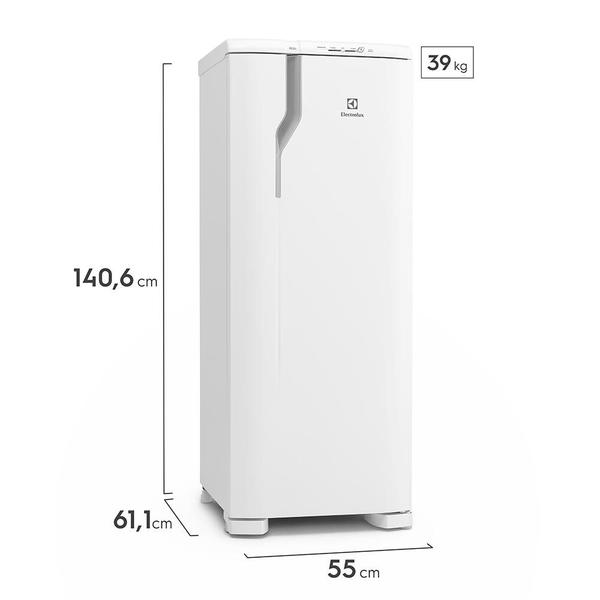 Imagem de Geladeira Electrolux Cycle Defrost 240L Degelo Prático Uma Porta Branca (RE31)