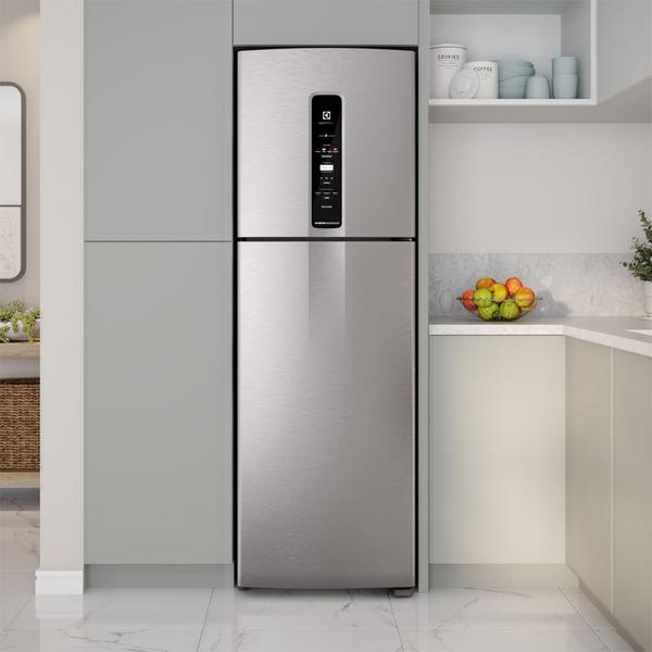 Imagem de Geladeira Electrolux Duplex IF45S 410L Inox 110V 02414FBA130