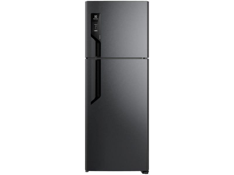 Geladeira Electrolux Frost Free com AutoSense 480L Efficient Duplex Black Inox Look (TF71B)