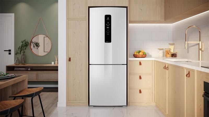 Imagem de Geladeira Electrolux Frost Free Inverter 488L Experience Fresh&Flex Inverse Branca (IB55)