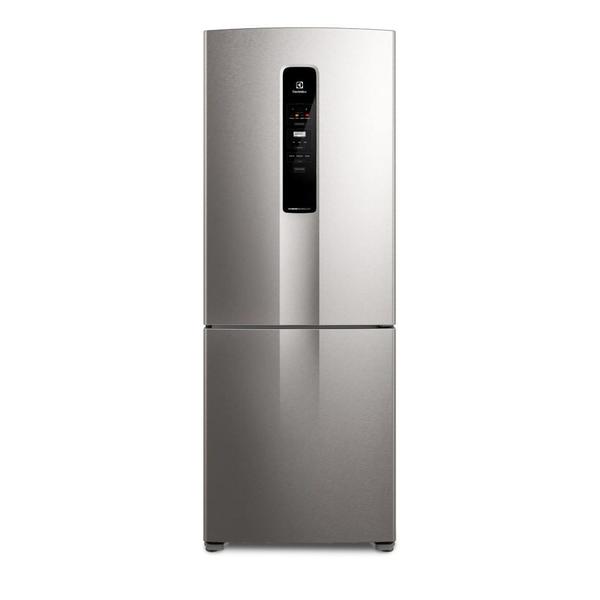 Geladeira Electrolux Frost Free Inverter 490L Efficient com AutoSense Inverse Inox Look (I... Geladeira Electrolux Frost Free Inverter 490L Efficient com AutoSense Inverse Inox Look (I...