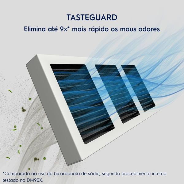 Imagem de Geladeira Electrolux Frost Free Inverter 540L Dispenser Água e Gelo 3 Portas Cor Inox Look (IM8IS)