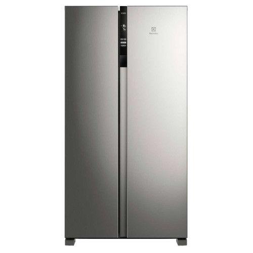 Imagem de Geladeira Electrolux Side by Side Efficient com Tecnologia AutoSense 435L (IS4S)