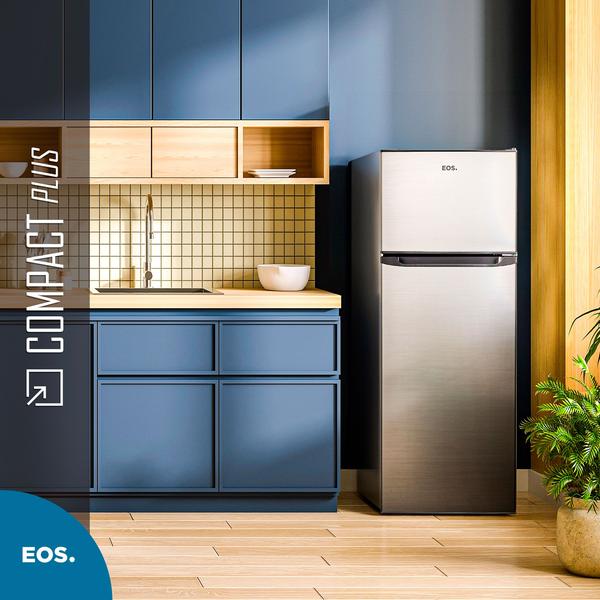 Imagem de Geladeira EOS 240 Litros Duplex Inox ERV270DS 110V