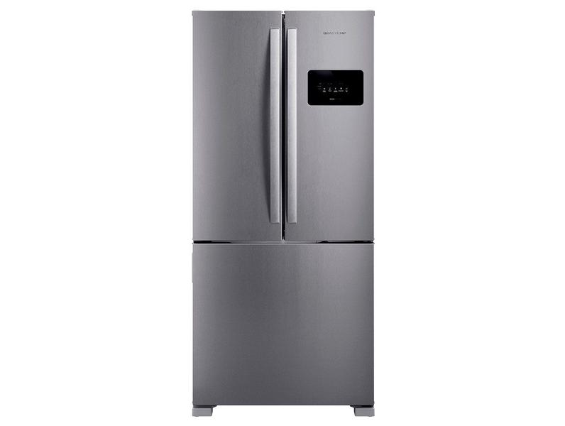 Geladeira French Door 3 Portas Inox Design e Tecnologia Premium Brastemp - BRO85MK