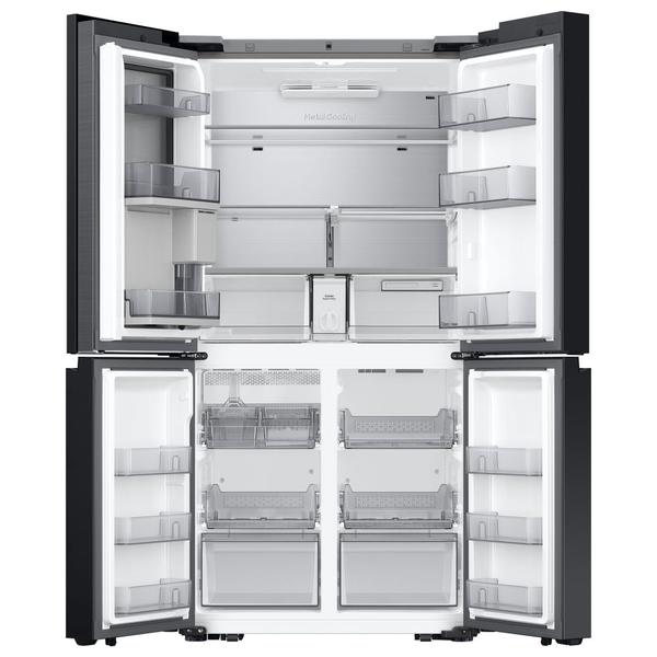 Imagem de Geladeira French Door Family Hub 4 Portas Flexzone Samsung Bespoke RF29D Inox 699L