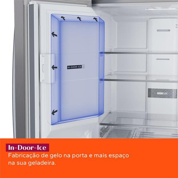 Imagem de Geladeira Frost Free Brastemp French Door 515 litros Inox com Água e Gelo na Porta - BRH85AK