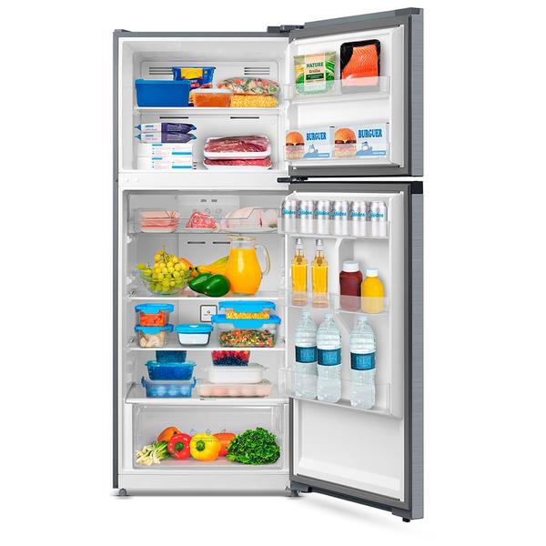 Imagem de Geladeira Frost Free Duplex 411L Slim cor Inox Midea