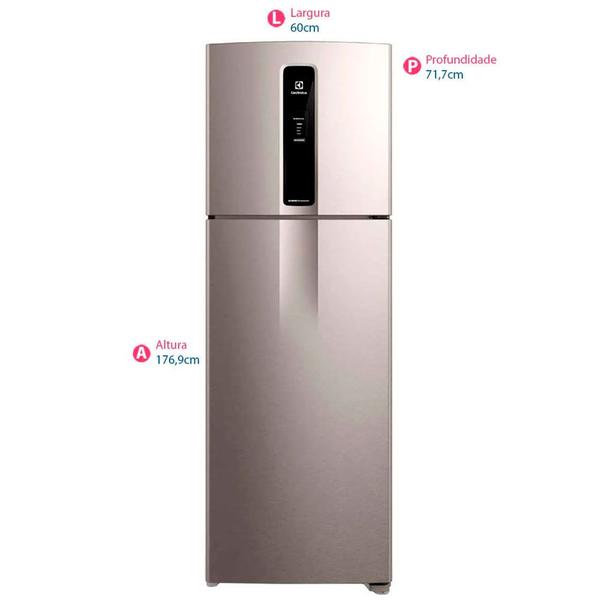 Imagem de Geladeira Frost Free Duplex Efficient Com AutoSense Look 390L IF43S Electrolux