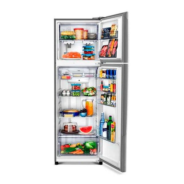 Imagem de Geladeira Frost Free Top Freezer 2 Portas NR-BT41PD1XA 387 Litros Inox Panasonic