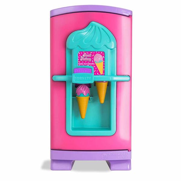 Imagem de Geladeira Infantil - Sweet Fantasy - Gela Sorvetinho - Cardoso Toys