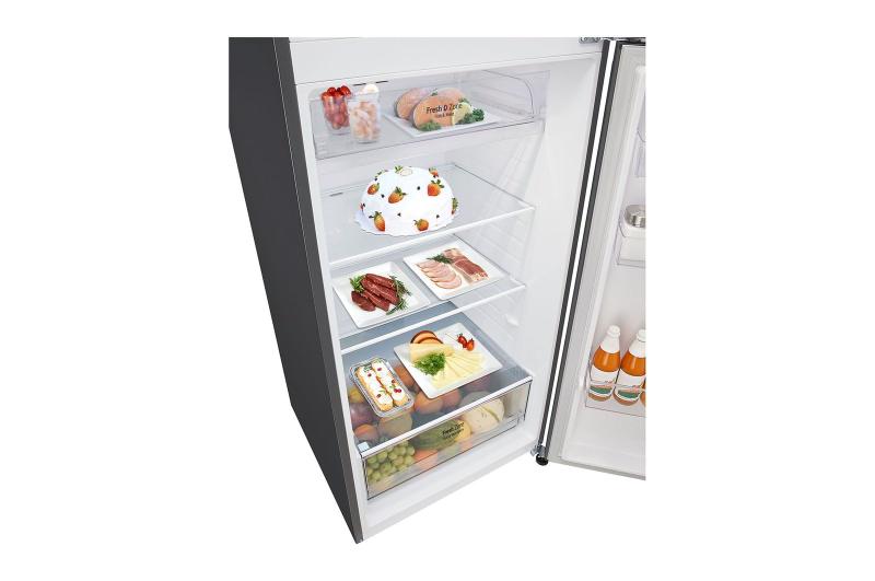 Imagem de Geladeira LG Frost Free Inverter 461L Duplex Cor Inox Look - 220V