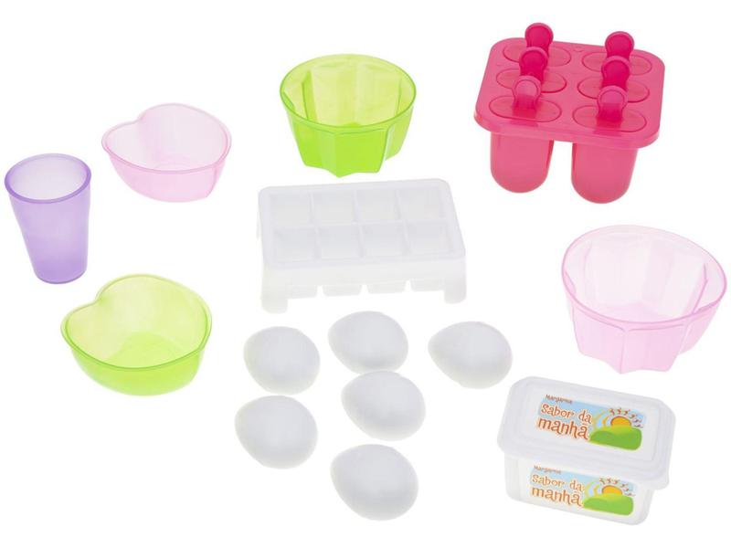 Imagem de Geladeira Mágica Super Infantil com Acessórios  - Magic Toys Cozinhas