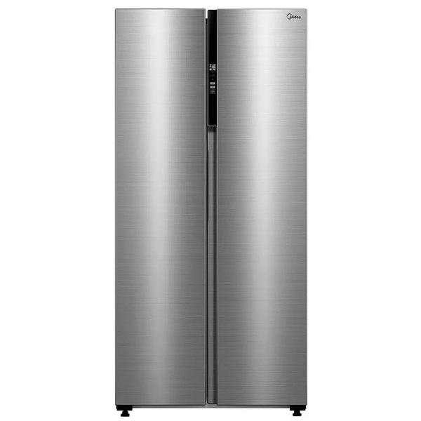 Imagem de Geladeira Midea Side By Side 442L Inverter Conectada Inox MDRS5