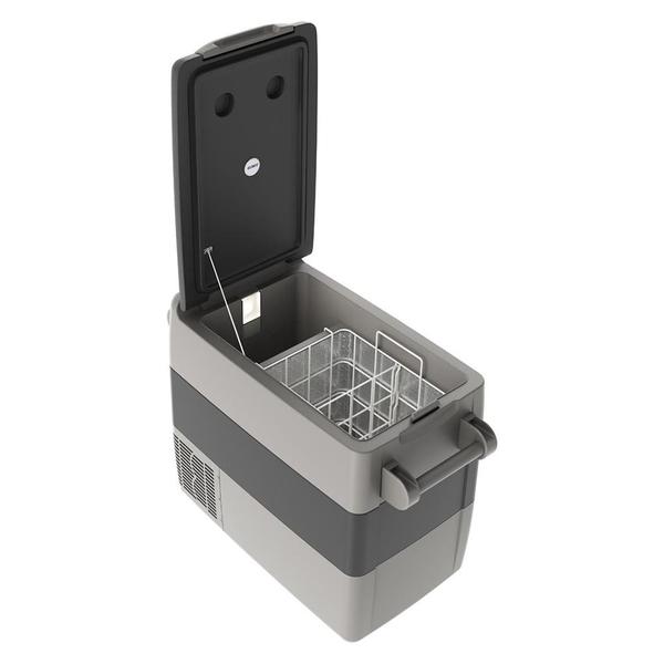 GELADEIRA P/ CAMINHAO ELBER 47 L. 12/24 C/ Fonte 110/220V Imagem de GELADEIRA P/ CAMINHAO ELBER 47 L. 12/24 C/ Fonte 110/220V