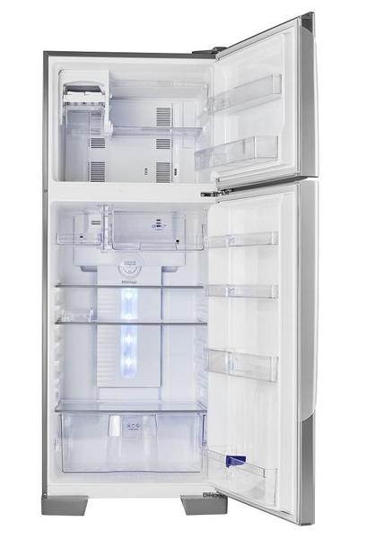 Geladeira panasonic 2 portas bt50 aço escovado 435l - 127v Imagem de Geladeira panasonic 2 portas bt50 aço escovado 435l - 127v