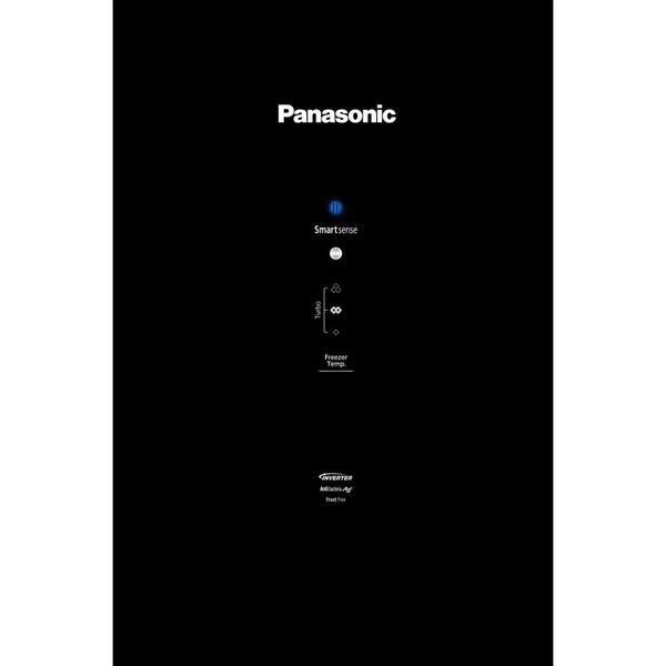 Geladeira Panasonic 397 Litros Frost Free A+++ Black Glass NR-BB41GV1BA - 127V Imagem de Geladeira Panasonic 397 Litros Frost Free A+++ Black Glass NR-BB41GV1BA - 127V